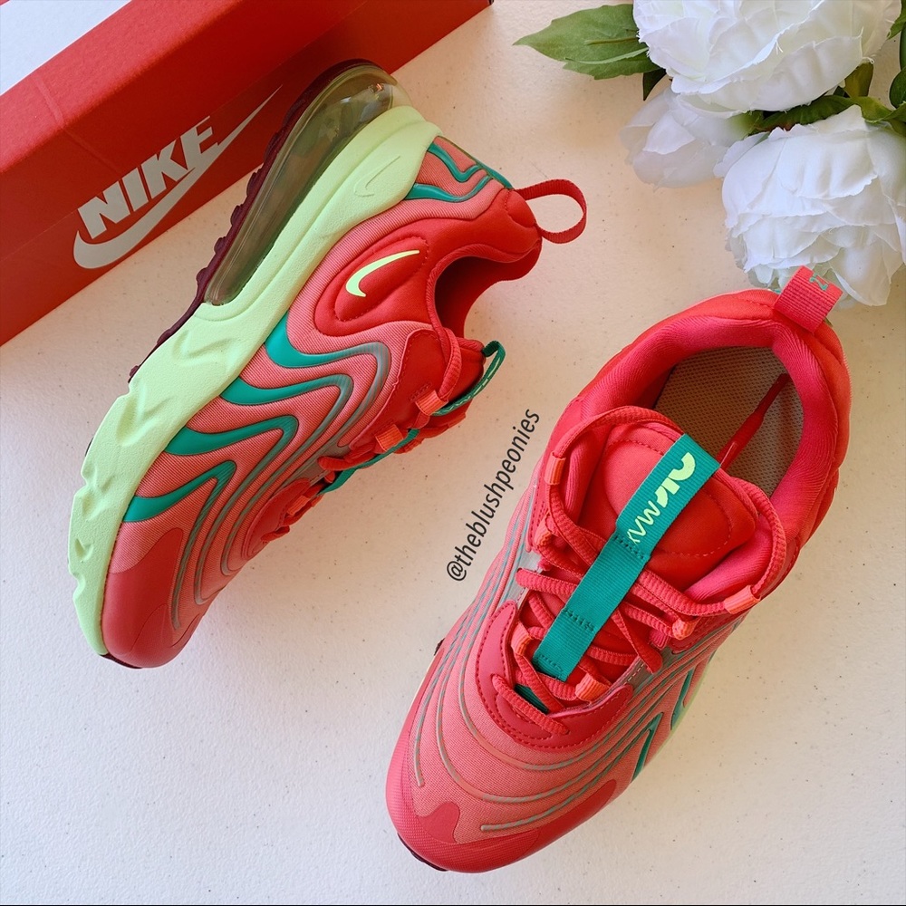 Nike Air Max 270 React ENG Watermelon NWT - Picture 12 of 14